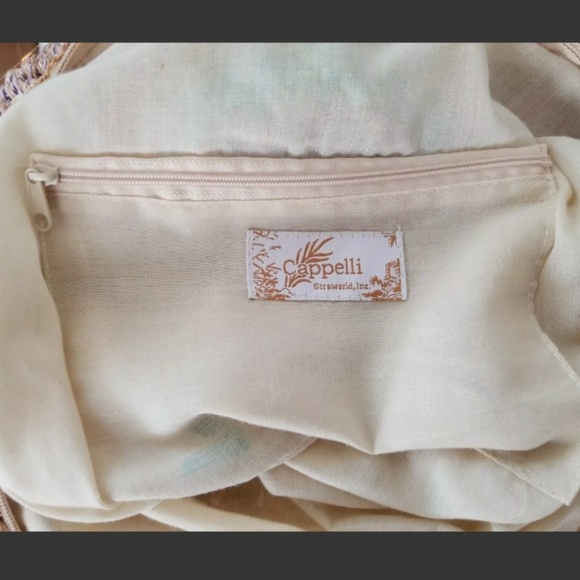 Cappelli Rainbow Straw women's Purse Bag Handbag - - Picture 2 of 5